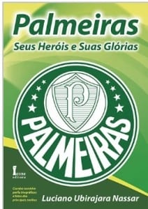 Livro sobre o centenário do Palmeiras.