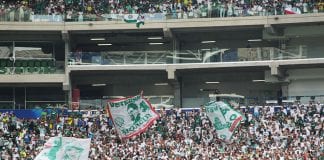 Torcida do Palmeiras no Allianz Parque.