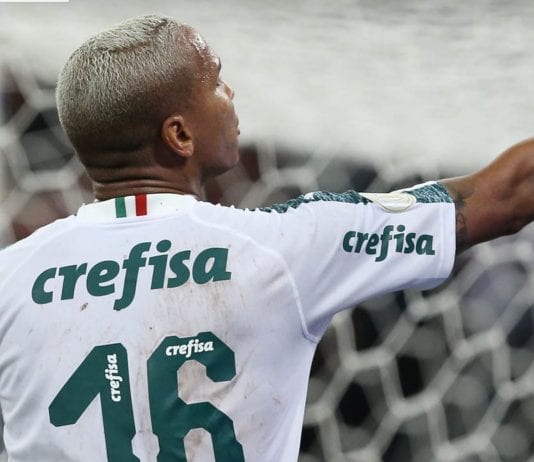Deyverson, centroavante do Palmeiras.