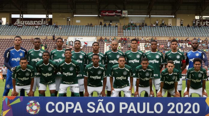 Partida entre Palmeiras e Sertãozinho-SP, válida pela segunda fase da Copa São Paulo de Futebol Júnior, na Arena Fonte Luminosa, em Araraquara-SP. (Foto: Fabio Menotti)