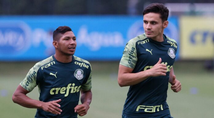 Raphael Veiga renova com Palmeiras