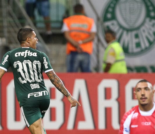 Dudu, atacante do Palmeiras.