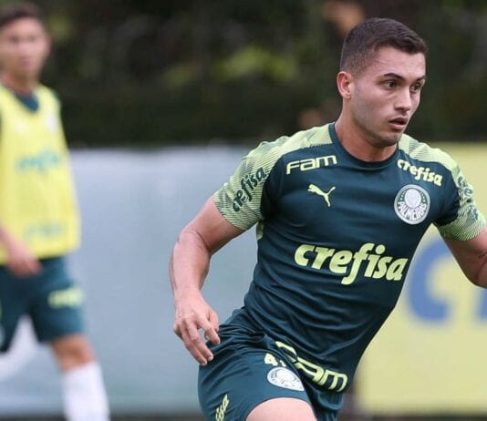 Luan Silva, atacante do Palmeiras.