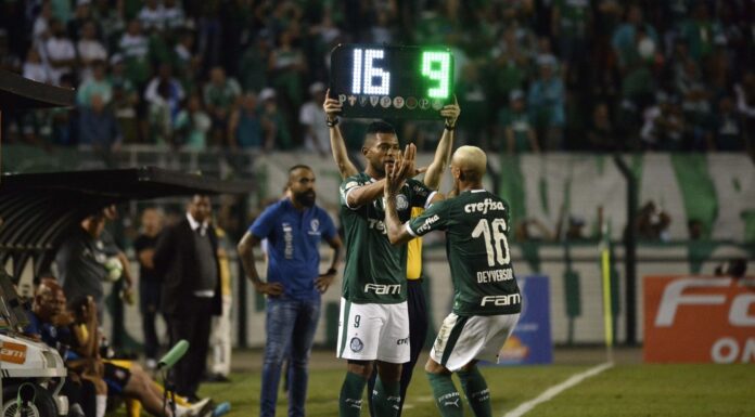 Borja e Deyverson com a camisa do Palmeiras