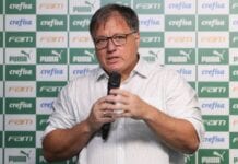 Anderson Barros, executivo de futebol do Palmeiras.