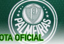 Palmeiras emite nota oficial.