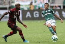 Palmeiras enfrenta o Flamengo