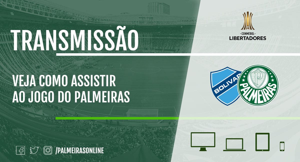 Onde vai passar o jogo do Palmeiras? Assista online ao vivo