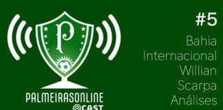Saiu a quinta edição do podcast do Palmeiras Online