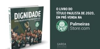 Palmeiras lança livro sobre a conquista do Campeonato Paulista 2020.