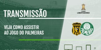 Assista Guaraní x Palmeiras ao vivo