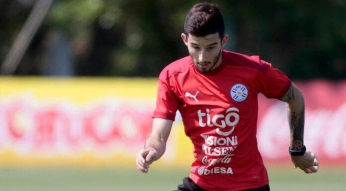 Mathias Villasanti, do Cerro Porteño, está no alvo do Palmeiras.