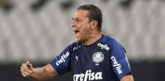 Vanderlei Luxemburgo, técnico do Palmeiras.
