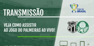 Veja como assistir Ceará x Palmeiras ao vivo