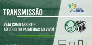 Como assistir Palmeiras x Ceará ao vivo