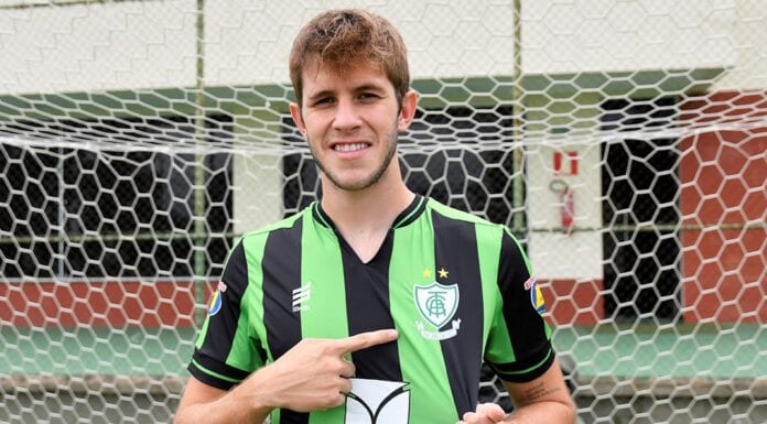 Léo Passos foi emprestado ao América-MG. Jogador pertence ao Palmeiras