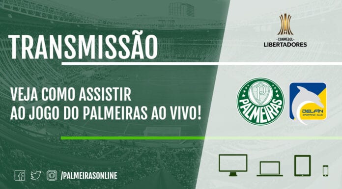 Palmeiras x Delfín: veja como assistir ao jogo ao vivo