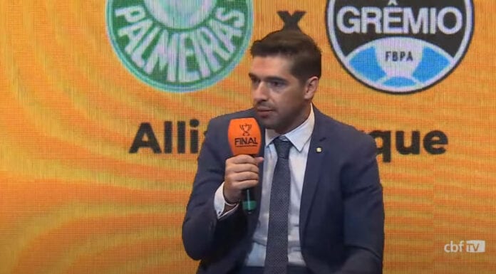 Abel Ferreira, técnico do Palmeiras, participa de sorteio da Copa do Brasil 2020