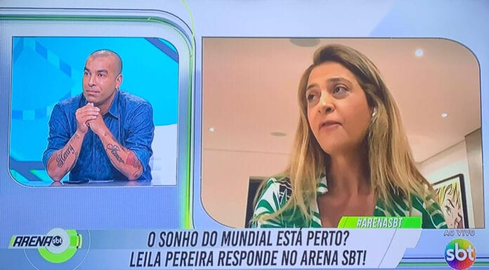 Leila Pereira participa de programa televisivo