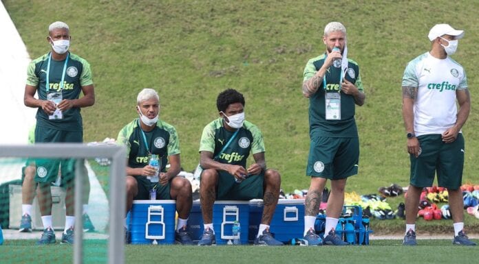 Palmeiras treina no Catar