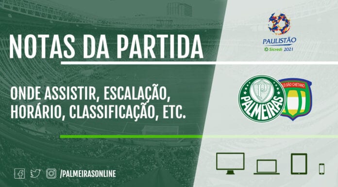 Palmeiras x São Caetano | Campeonato Paulista 2021