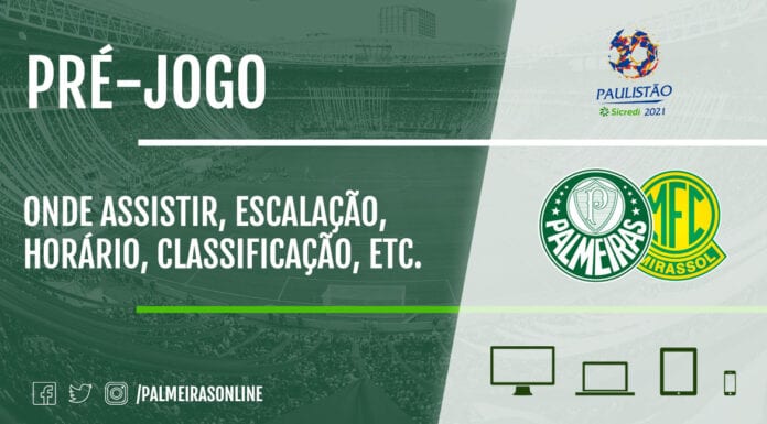 Palmeiras e Mirassol jogam no Allianz Parque