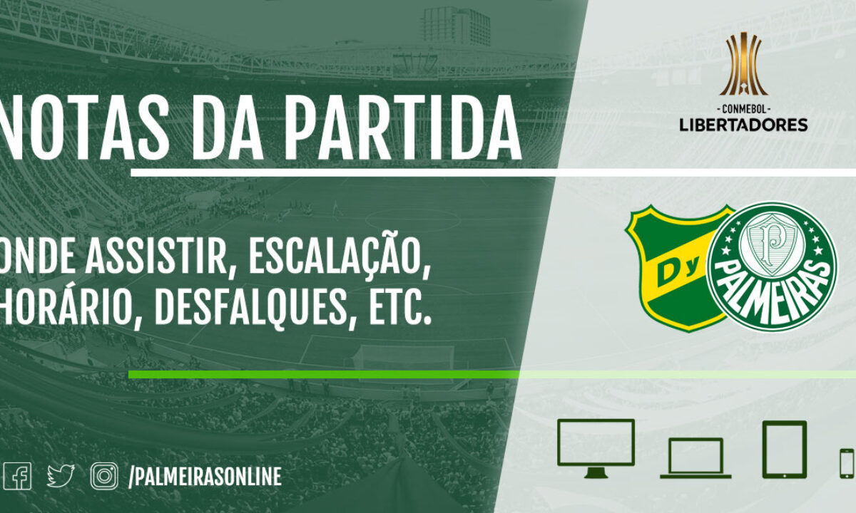 Palmeiras x Defensa y Justicia: veja escalações, desfalques e