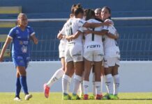 Palmeiras feminino goleia São José por 4x1 fora de casa. (Foto: Renato Antunes/Agência Maxx Sports)
