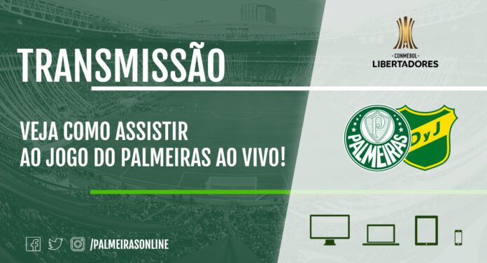 Saiba onde assistir os jogos do Palmeiras na fase de grupos da