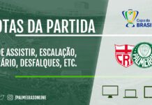 CRB x Palmeiras | Veja tudo sobre o confronto pela Copa do Brasil 2021