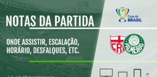 CRB x Palmeiras | Veja tudo sobre o confronto pela Copa do Brasil 2021