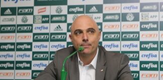 Maurício Galiotte, presidente do Palmeiras