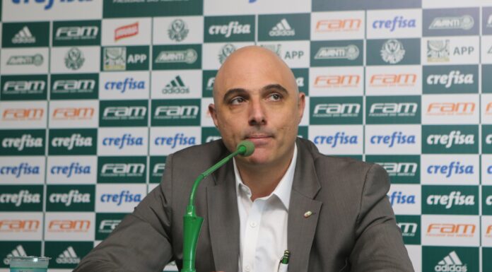 Maurício Galiotte, presidente do Palmeiras