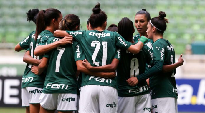 Partida entre Palmeiras e Real Brasília válida pela sétima rodada do Campeonato Brasileiro Feminino no Allianz Parque em São Paulo-SP (Foto: Fabio Menotti)