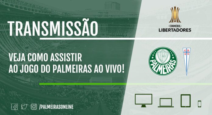 Onde assistir ao jogo do Palmeiras hoje?