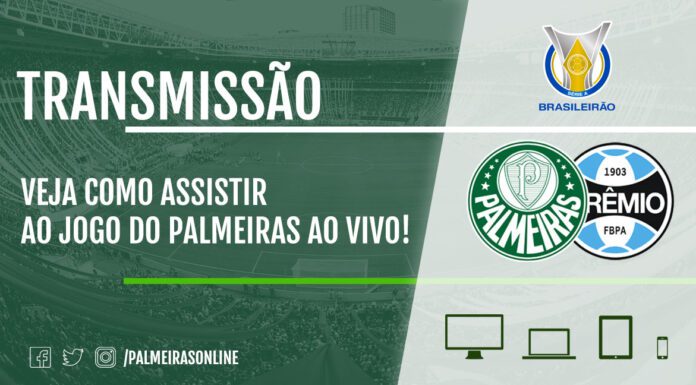 Palmeiras x Grêmio | Veja como assistir ao jogo ao vivo