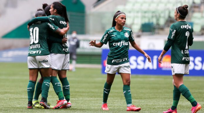 Partida entre Palmeiras e Taubaté, válida pela primeira rodada do Campeonato Paulista Feminino, no Allianz Parque, em São Paulo-SP. (Foto: Fabio Menotti)