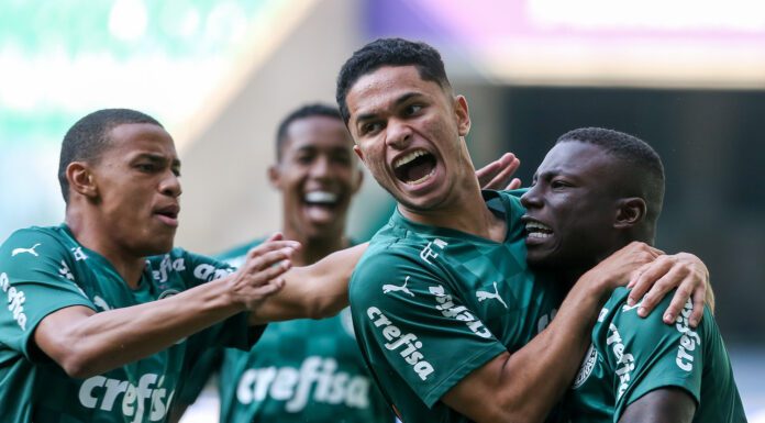Partida entre Palmeiras e Sport, válida pela 11ª rodada do Campeonato Brasileiro Sub-20, no Allianz Parque, em São Paulo-SP. (Foto: Fabio Menotti)