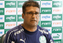 Wesley Carvalho comandando o Palmeiras