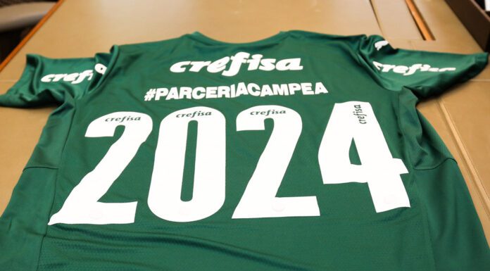 Palmeiras, Crefisa e FAM assinam renovação de contrato, na Academia de Futebol, em São Paulo-SP. (Foto: Fabio Menotti)