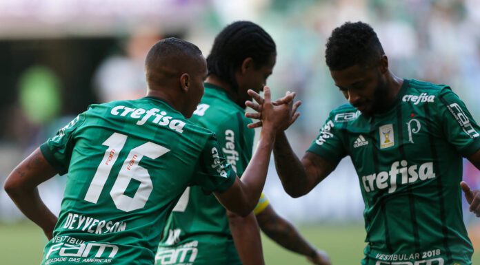 Palmeiras não vence o Flamengo há oito jogos, última vitória foi em 2017 com dois gols de Deyverson (Foto: Cesar Greco)