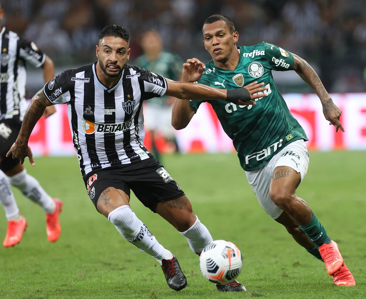 Empates marcam duelos recentes entre Galo e Palmeiras na