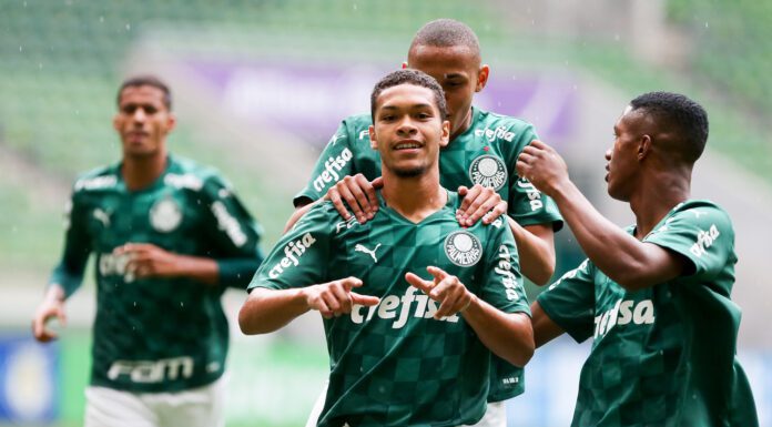 Partida entre Palmeiras e Ceará, válida pela décima nona rodada da primeira fase do Campeonado Brasileiro Sub-20, no Allianz Parque, em São Paulo-SP. (Foto: Fabio Menotti)