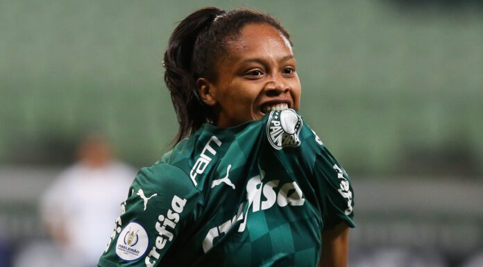 Partida entre Palmeiras e Grêmio, válida pelas quartas de final (jogo de volta) do Campeonato Brasileiro Feminino, no Allianz Parque, em São Paulo-SP. (Foto: Fabio Menotti)