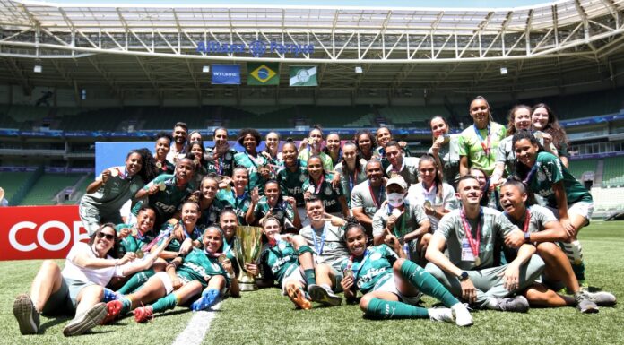 Palestrinas se tornam bicampeãs da Copa Paulista Feminina. (Foto: Fábio Menotti/Palmeiras)