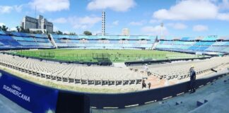 Estadio Centenario palco da final da Libertadores