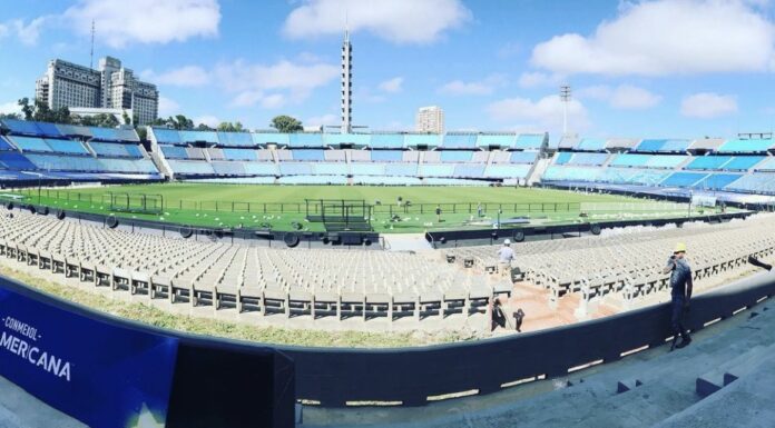 Estadio Centenario palco da final da Libertadores