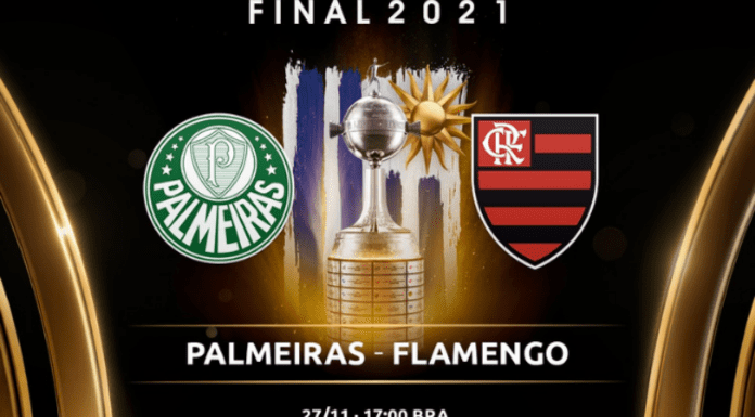 Palmeiras x Flamengo (Divulgação/Conmebol)
