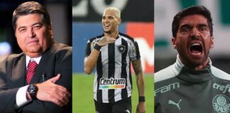 Datena, Rafael Navarro e Abel Ferreira as últimas do Palmeiras