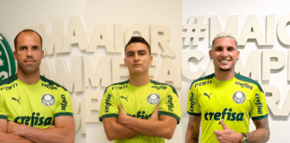 Palmeiras anunciou Lomba, Atuesta e Navarro como primeiro reforços para 2022